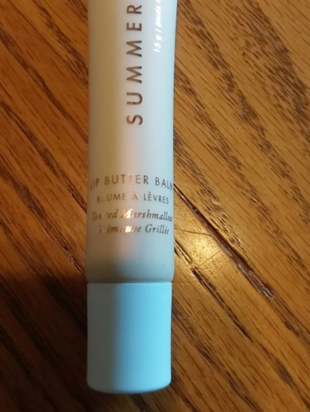 Summer Fridays Lip Butter Balm - Toasted Marshmallow (Beige White Tube)